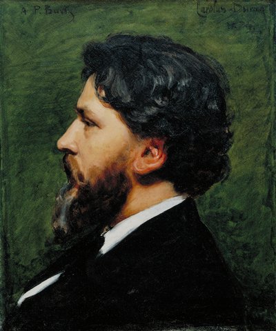 Porträt von Philippe Burty, 1874 von Charles Emile Auguste Carolus Duran